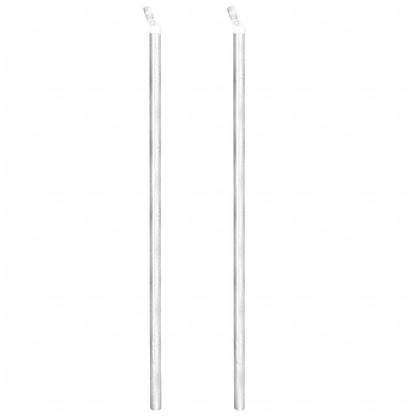 Verkkoaita tolpilla piikeillä galvanoitu teräs 25x1,5 m