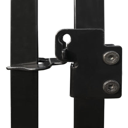 Koiran ulkohäkki katoksella 450x150x210 cm