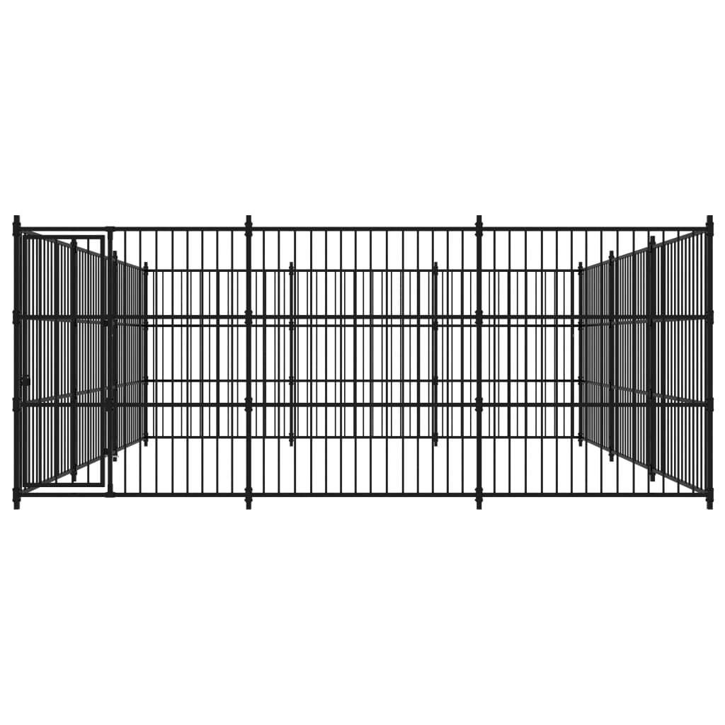 Outdoor dog cage 450x450x185 cm