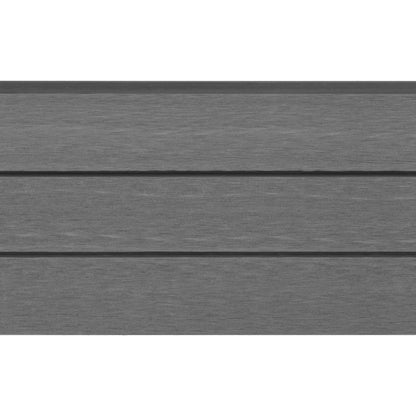 WPC aitasarja 3 osaa neliö 526x187 cm harmaa