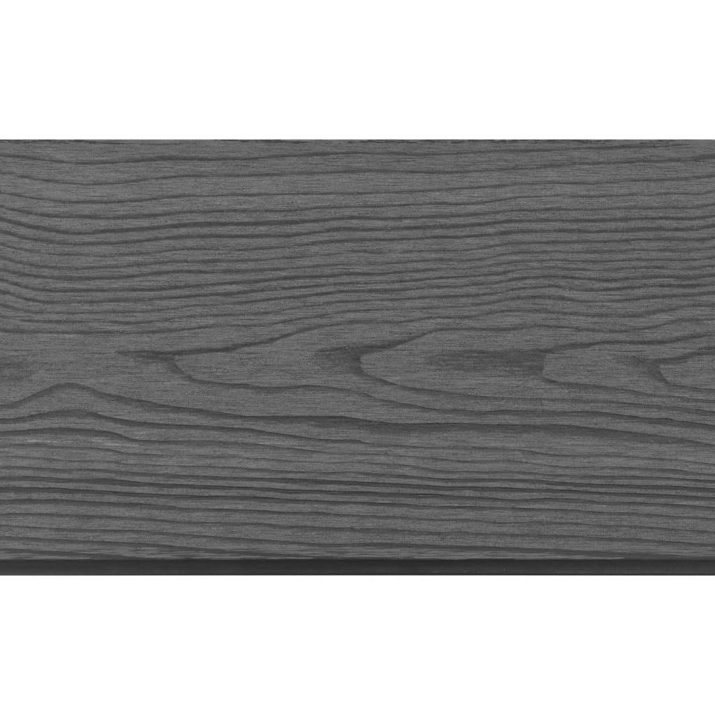 WPC Aitasarja 5 osaa neliö 872x187 cm harmaa