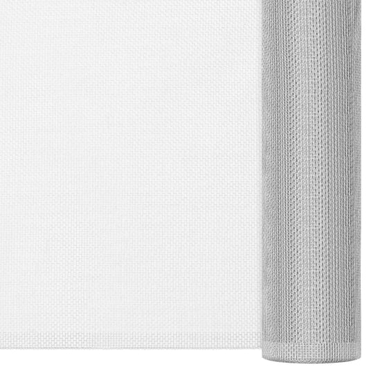 Verkkosuoja alumiini 60x2000 cm hopea