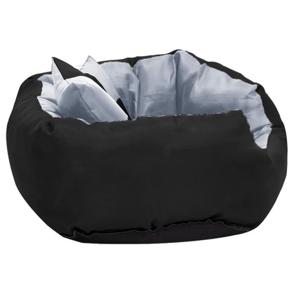 Double-sided washable dog pillow gray and black 65x50x20 cm