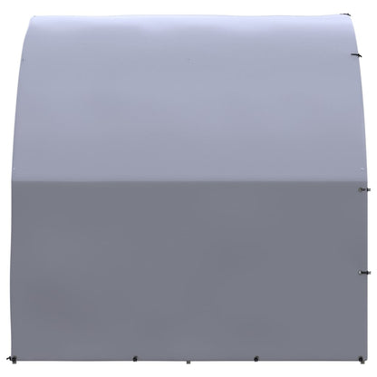 Outdoor chicken coop 3x24x2 m galvanized steel