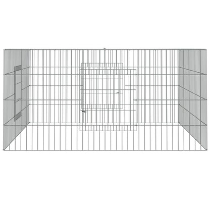 Kanihäkki 110x110x55 cm galvanoitu rauta