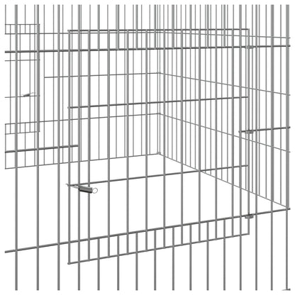 Kanihäkki 110x110x55 cm galvanoitu rauta