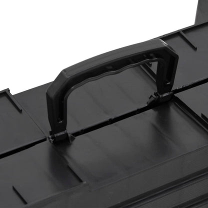 Foldable dog ramp black 153x40x12.5 cm plastic