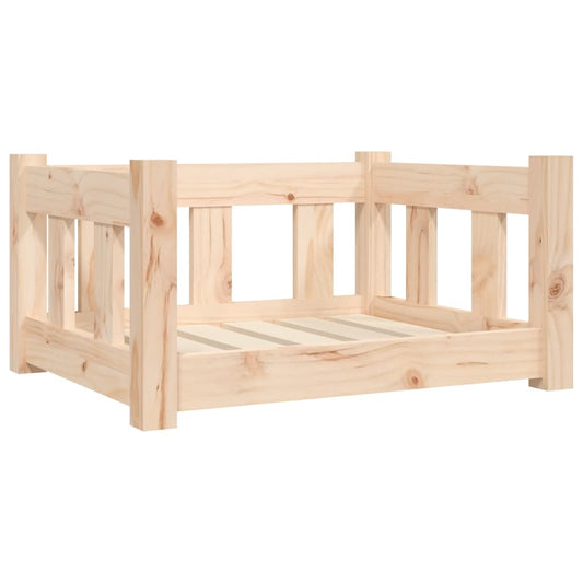 Dog bed 55.5x45.5x28 cm solid pine