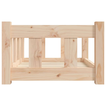 Dog bed 55.5x45.5x28 cm solid pine