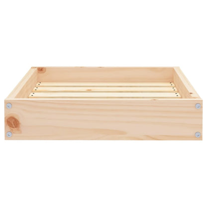 Dog bed 51.5x44x9 cm solid pine