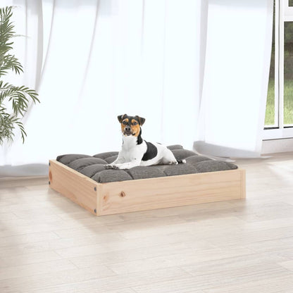 Dog bed 51.5x44x9 cm solid pine