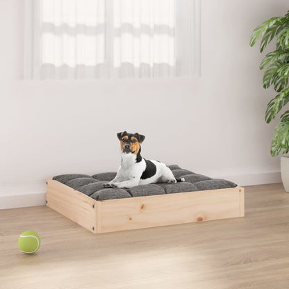 Dog bed 51.5x44x9 cm solid pine