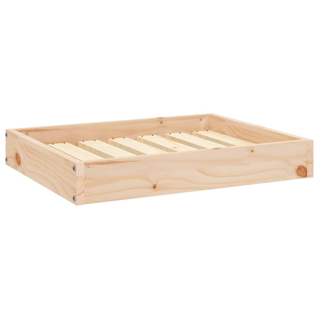 Dog bed 61.5x49x9 cm solid pine