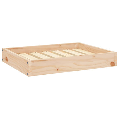 Dog bed 61.5x49x9 cm solid pine