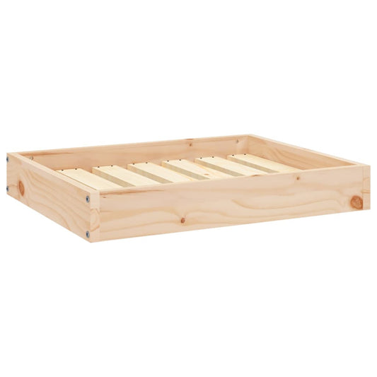 Dog bed 61.5x49x9 cm solid pine