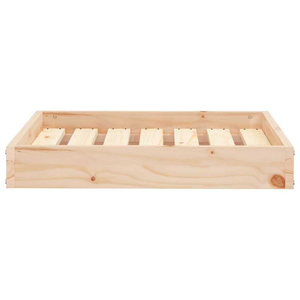 Dog bed 61.5x49x9 cm solid pine