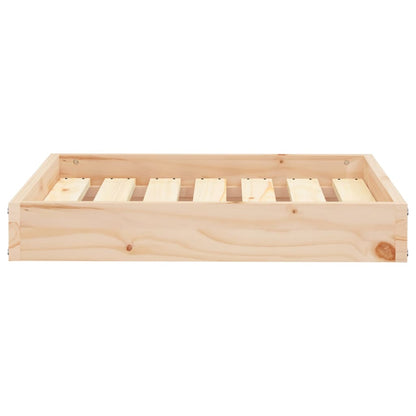Dog bed 61.5x49x9 cm solid pine