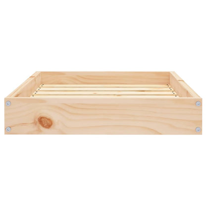 Dog bed 61.5x49x9 cm solid pine