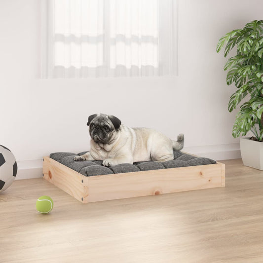 Dog bed 61.5x49x9 cm solid pine
