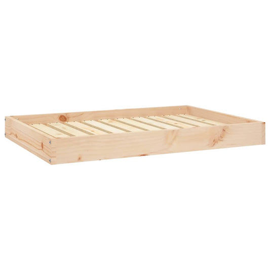 Dog bed 91.5x64x9 cm solid pine