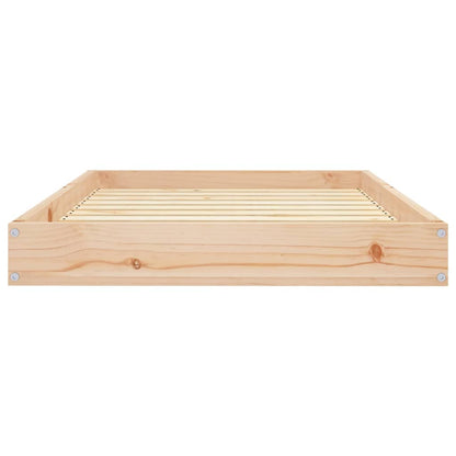 Dog bed 91.5x64x9 cm solid pine
