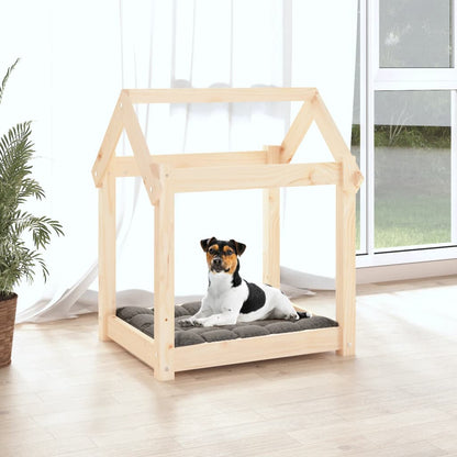 Dog bed 61x50x70 cm solid pine