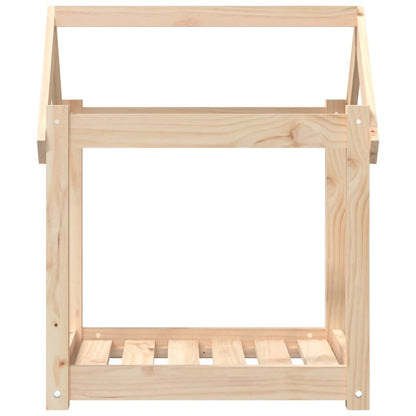 Dog bed 61x50x70 cm solid pine