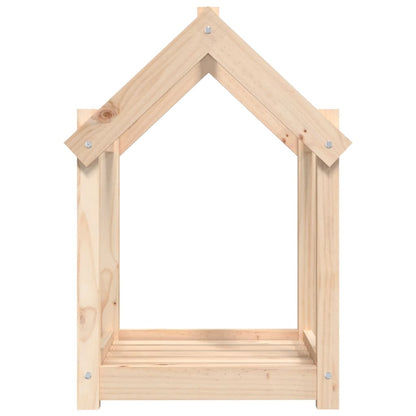 Dog bed 61x50x70 cm solid pine