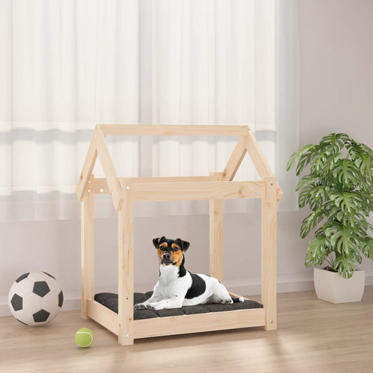Dog bed 61x50x70 cm solid pine