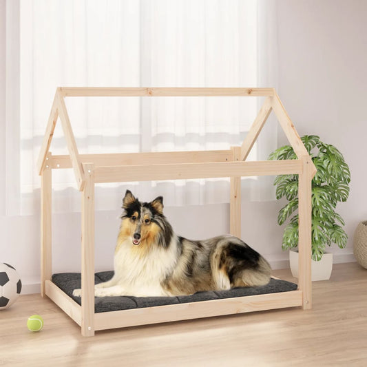 Dog bed 101x70x90 cm solid pine