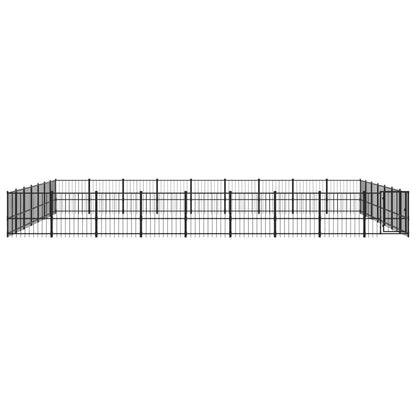 Outdoor dog cage steel 59.28 m²