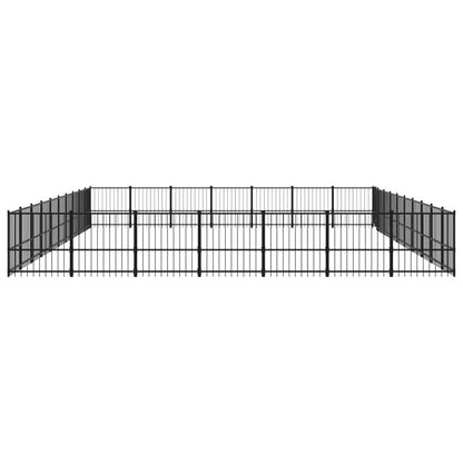 Outdoor dog cage steel 65.86 m²
