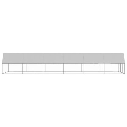 Outdoor chicken coop 3x12x2 m galvanized steel