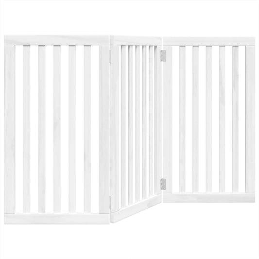 Folding moth trap 3 panels white 150 cm poplar wood