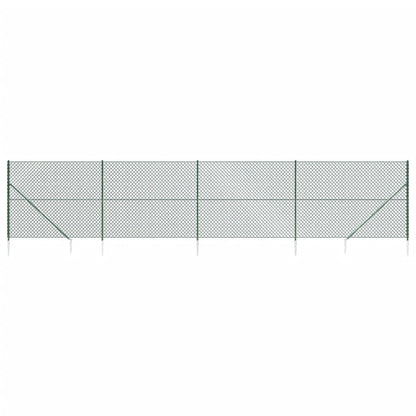 Verkkoaita maapiikeillä vihreä 1,6x10 m