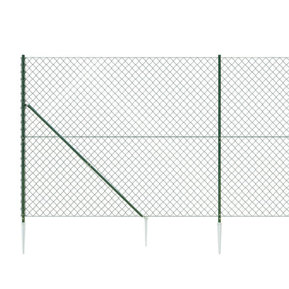 Verkkoaita maapiikeillä vihreä 2x10 m