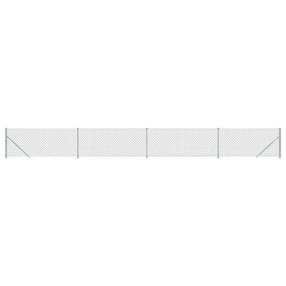 Verkkoaita laipalla hopea 0,8x10 m