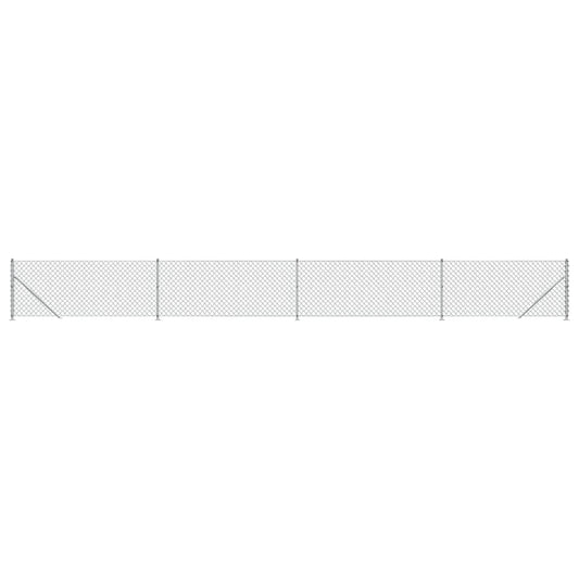 Verkkoaita laipalla hopea 1,1x10 m