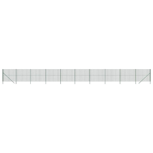 Verkkoaita vihreä 1,6x25 m galvanoitu teräs
