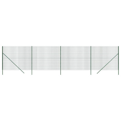 Verkkoaita vihreä 2x10 m galvanoitu teräs