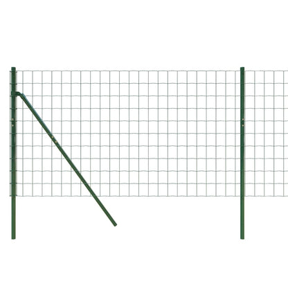 Verkkoaita vihreä 0,8x25 m galvanoitu teräs