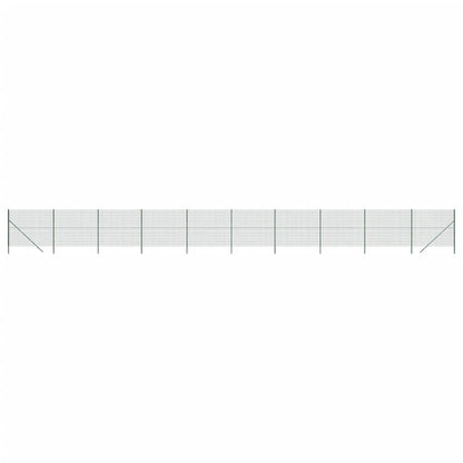 Verkkoaita vihreä 1,4x25 m galvanoitu teräs