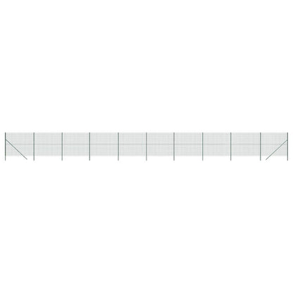 Verkkoaita vihreä 1,6x25 m galvanoitu teräs