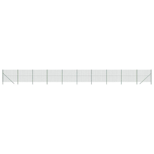 Verkkoaita vihreä 1,8x25 m galvanoitu teräs