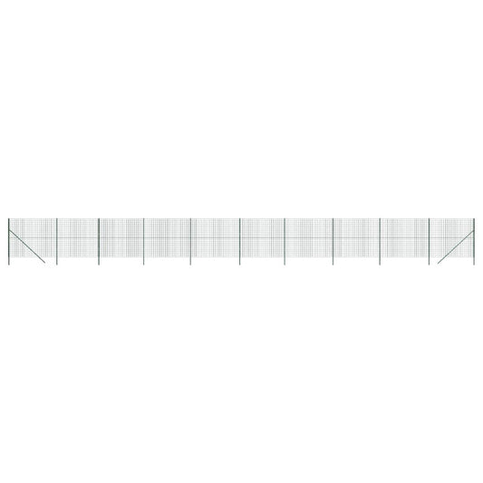 Verkkoaita vihreä 2,2x25 m galvanoitu teräs
