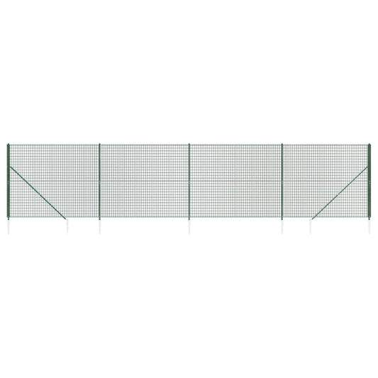 Verkkoaita maapiikeillä vihreä 1,6x10 m