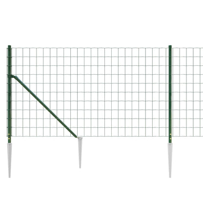 Verkkoaita maapiikeillä vihreä 1x10 m