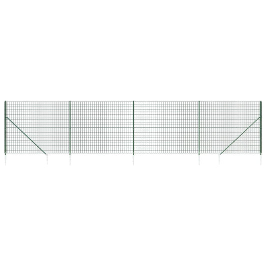 Verkkoaita maapiikeillä vihreä 1,4x10 m