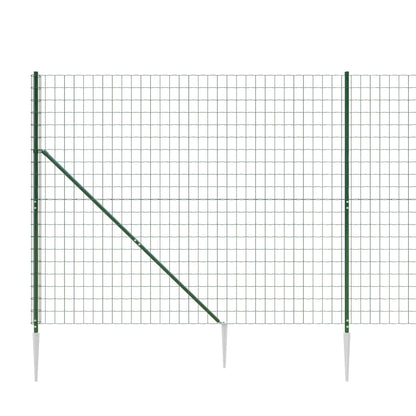 Verkkoaita maapiikeillä vihreä 2x25 m