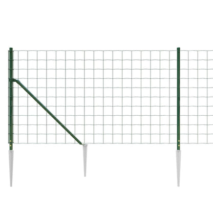 Verkkoaita maapiikeillä vihreä 1x10 m